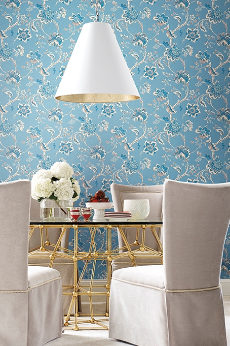 Обои Waverly Classics II WC7522 фото в интерьере